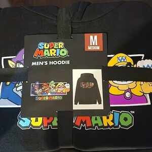 Super Mario Men's Pullover Hoodie
